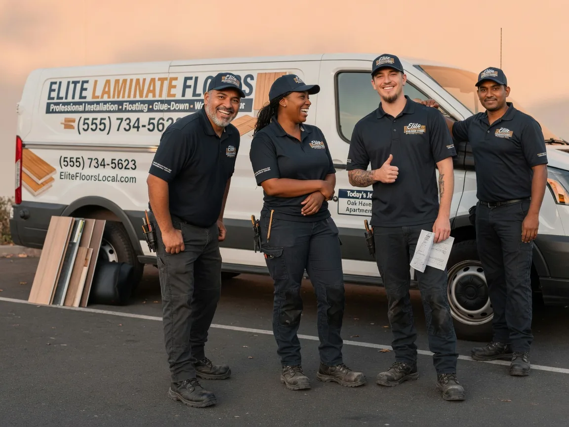 Laminate flooring installation company in Millersburg, IN